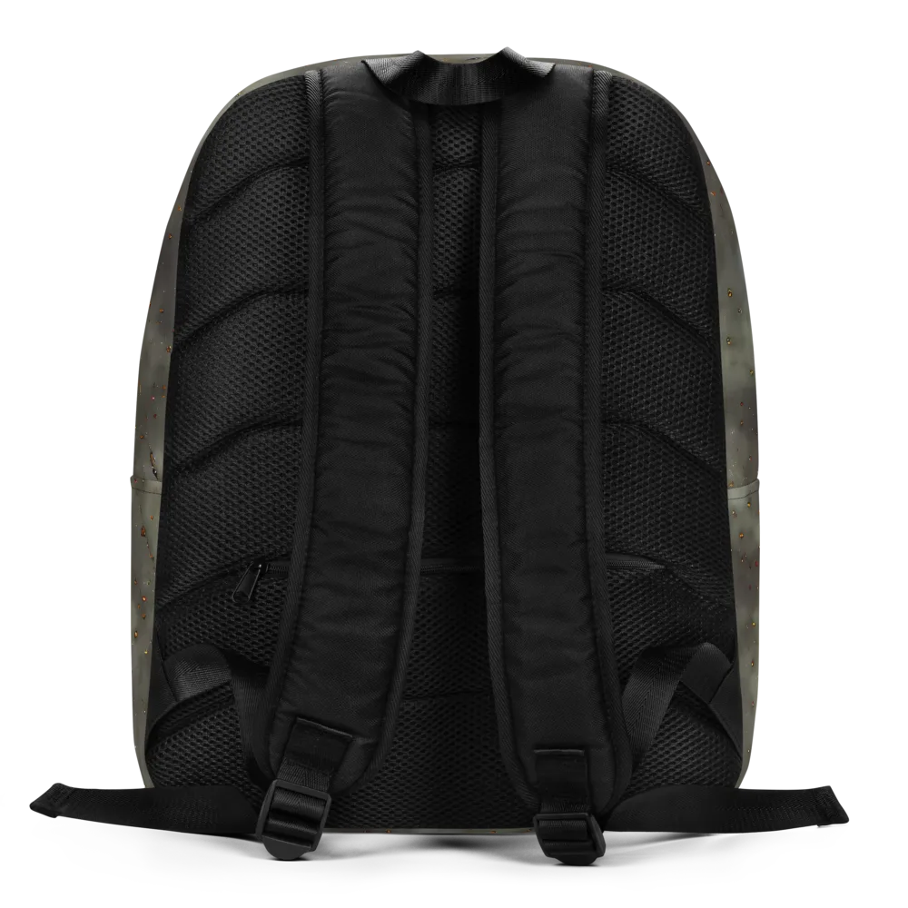 Ashen Constellation on Minimalist Backpack — Back