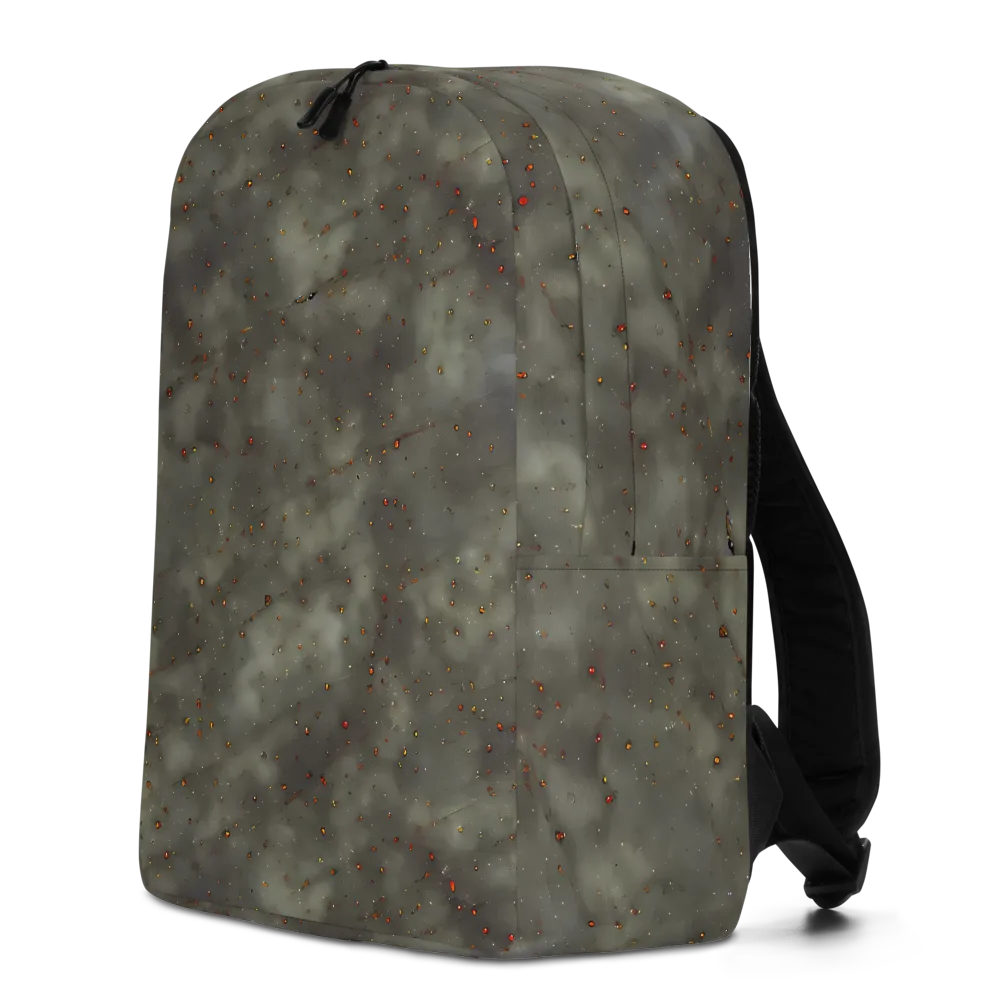 Ashen Constellation on Minimalist Backpack — Left