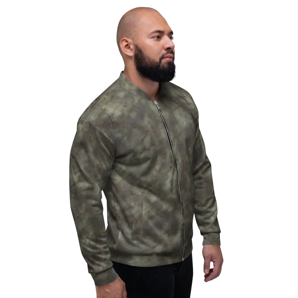 Ashen Constellation on Bomber Jacket — Right