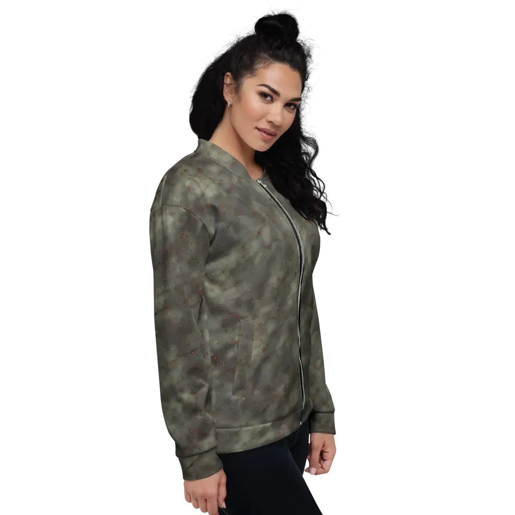 Ashen Constellation on Bomber Jacket — Right