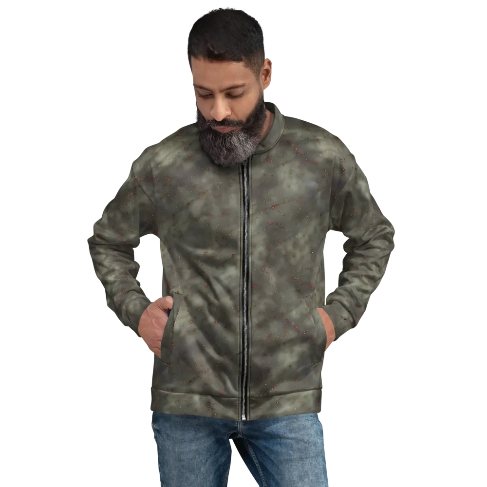 Ashen Constellation on Bomber Jacket — Front