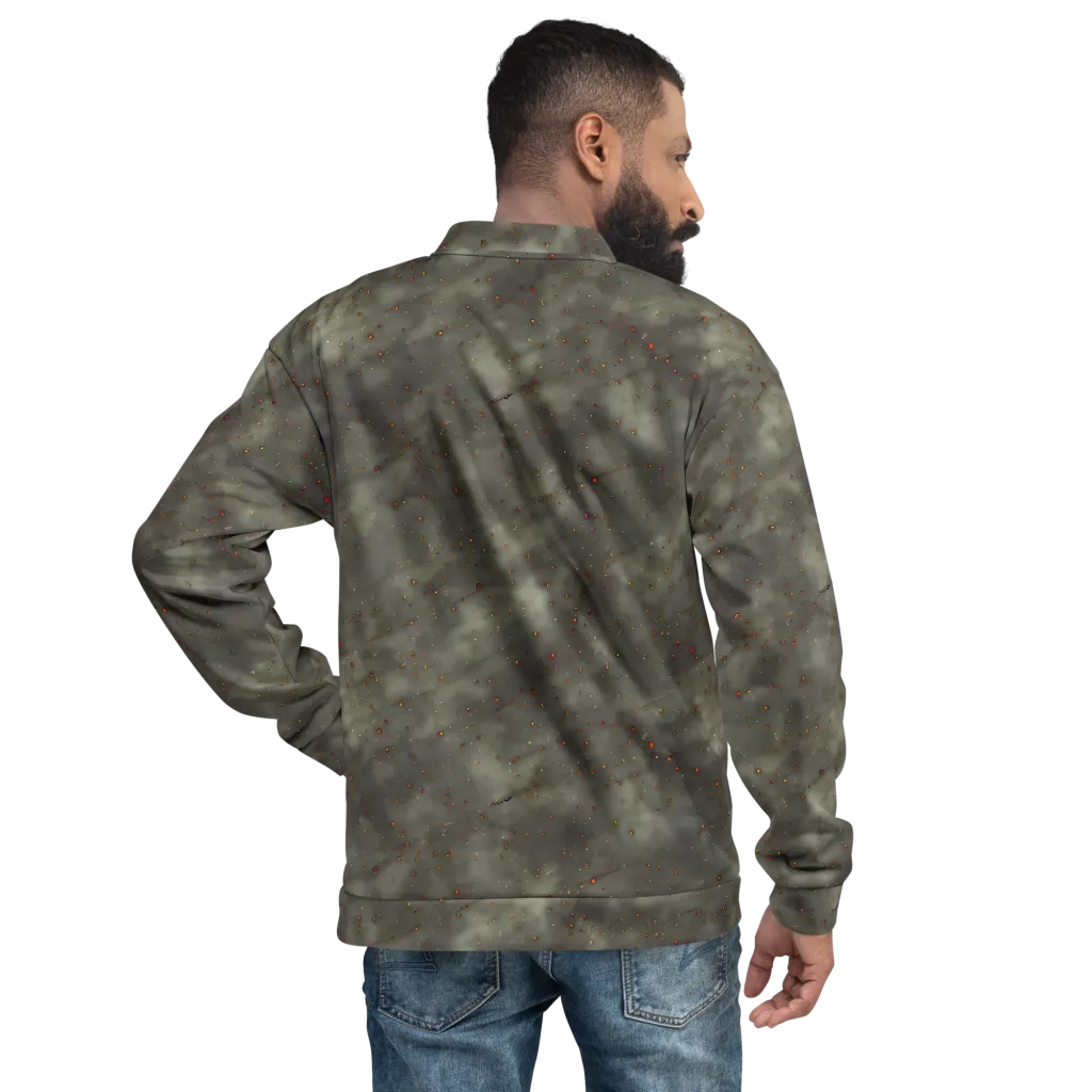 Ashen Constellation on Bomber Jacket — Back