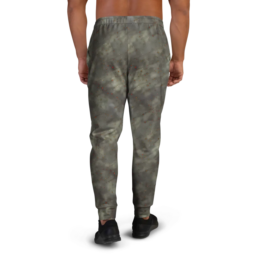 Ashen Constellation on Men's Joggers — Back