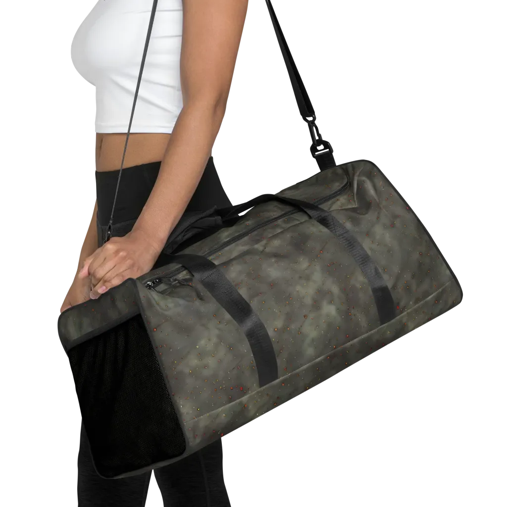 Ashen Constellation on Duffle Bag — Front