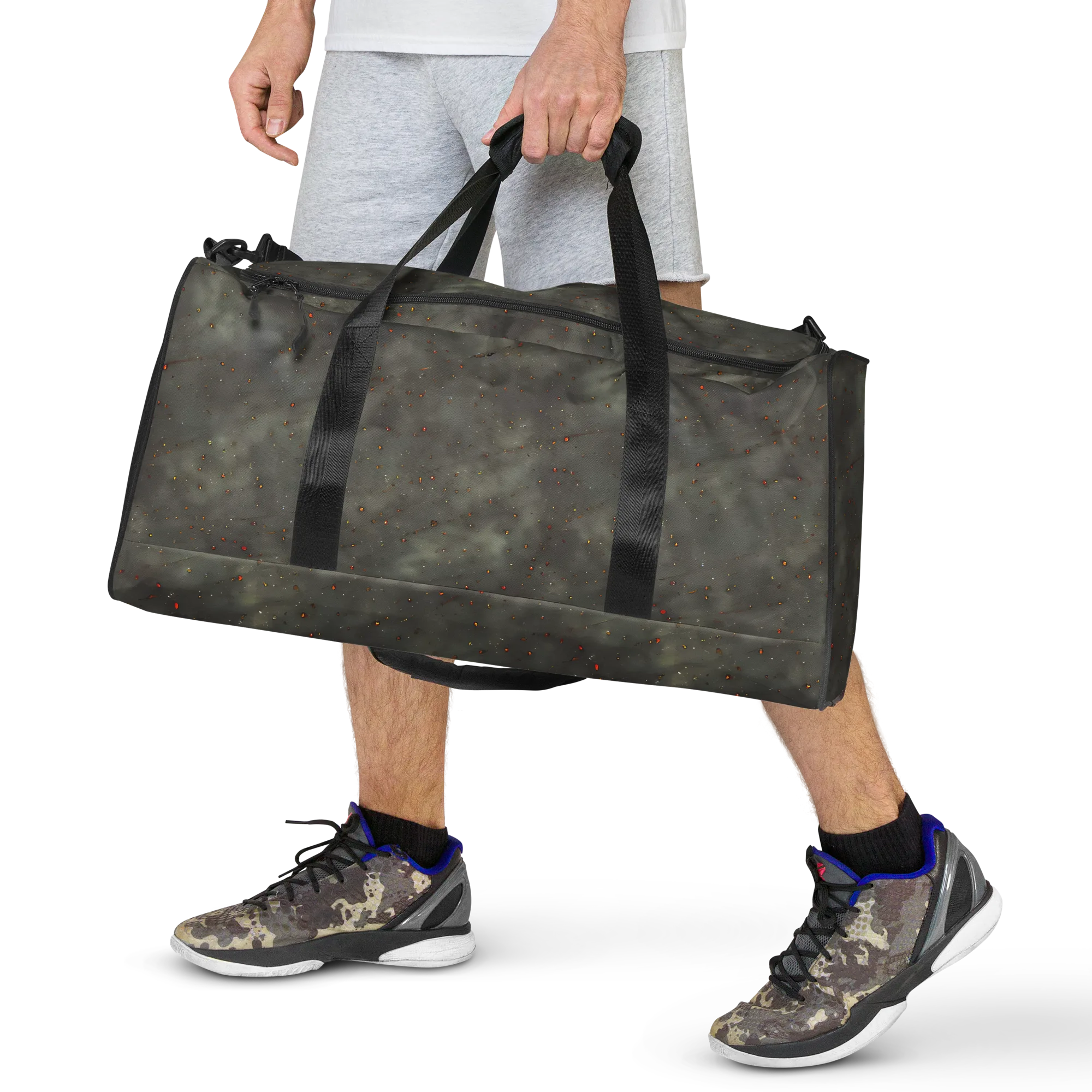 Ashen Constellation on Duffle Bag — Front