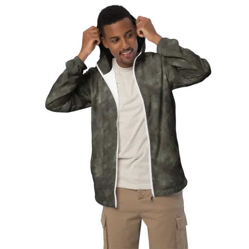 Ashen Constellation on a Men's Windbreaker