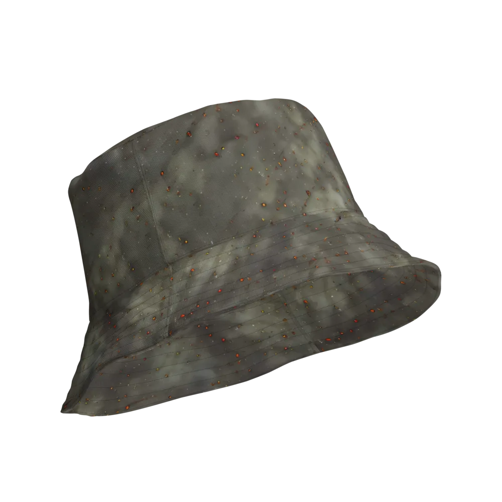 Ashen Constellation on Reversible Bucket Hat — Product details Outside