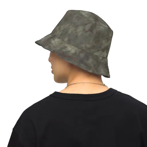 Ashen Constellation on a Reversible Bucket Hat