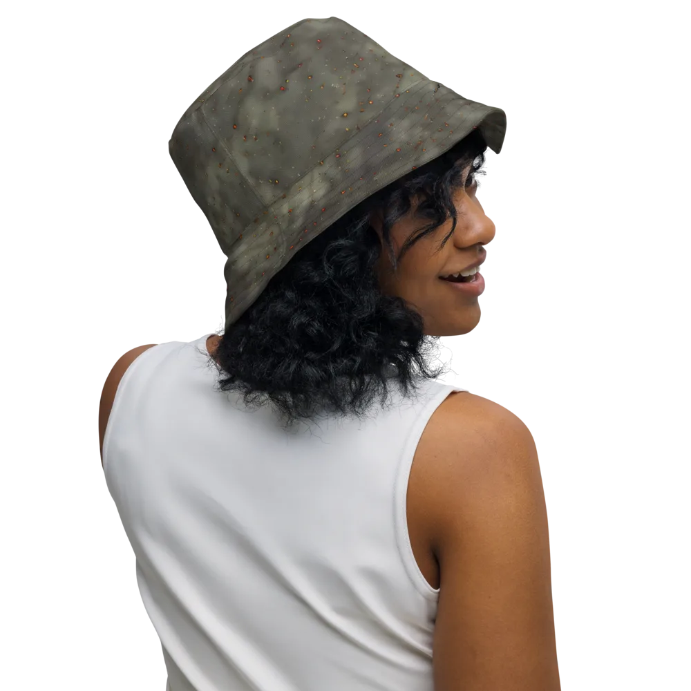 Ashen Constellation on Reversible Bucket Hat — Right Outside