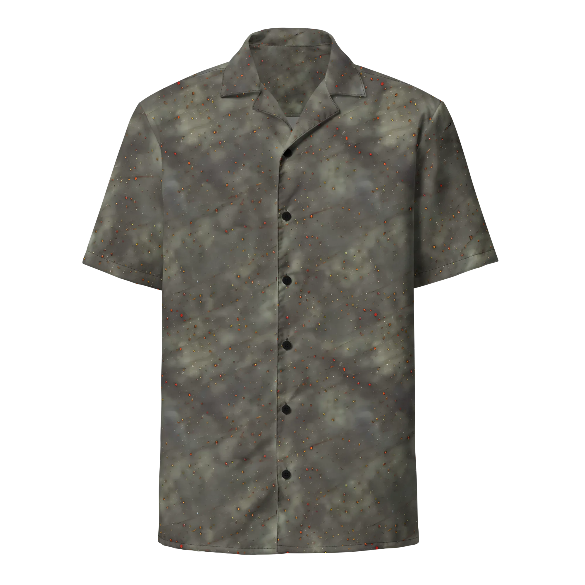Ashen Constellation on Button Shirt — Front