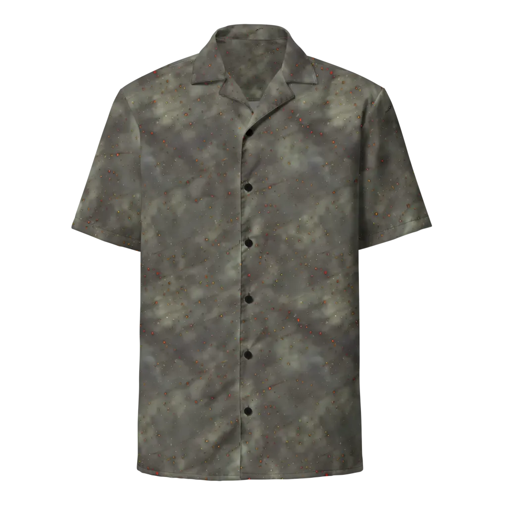 Ashen Constellation on Button Shirt — Front
