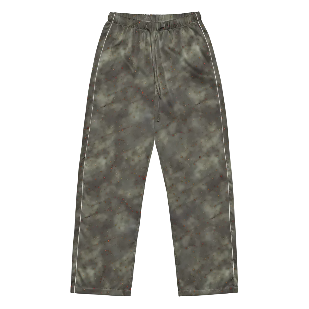 Ashen Constellation on Women's Pajama Pants — Front