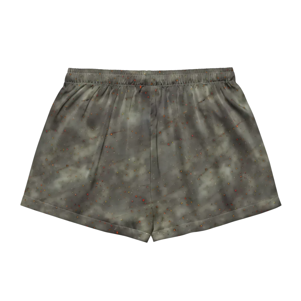 Ashen Constellation on Women's Pajama Shorts — Back