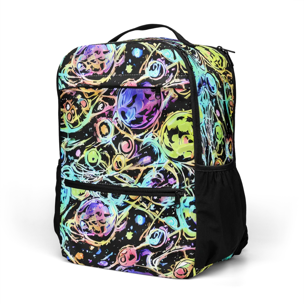 Galactic Jelly on Utility Backpack — Left Front