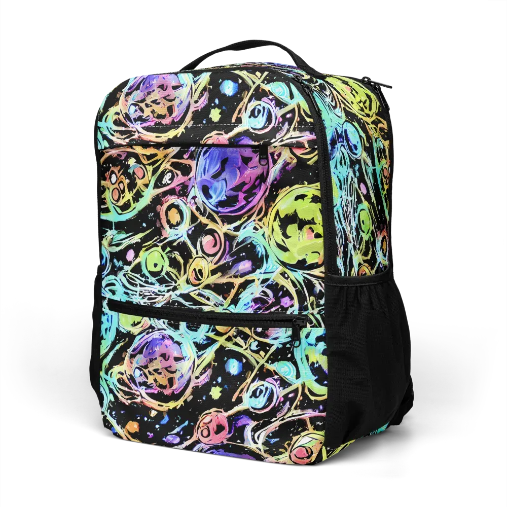 Galactic Jelly on Utility Backpack — Left Front