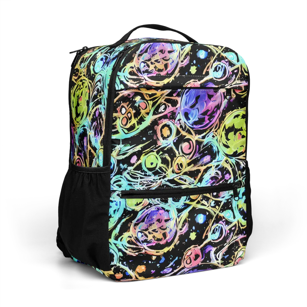Galactic Jelly on Utility Backpack — Right Front