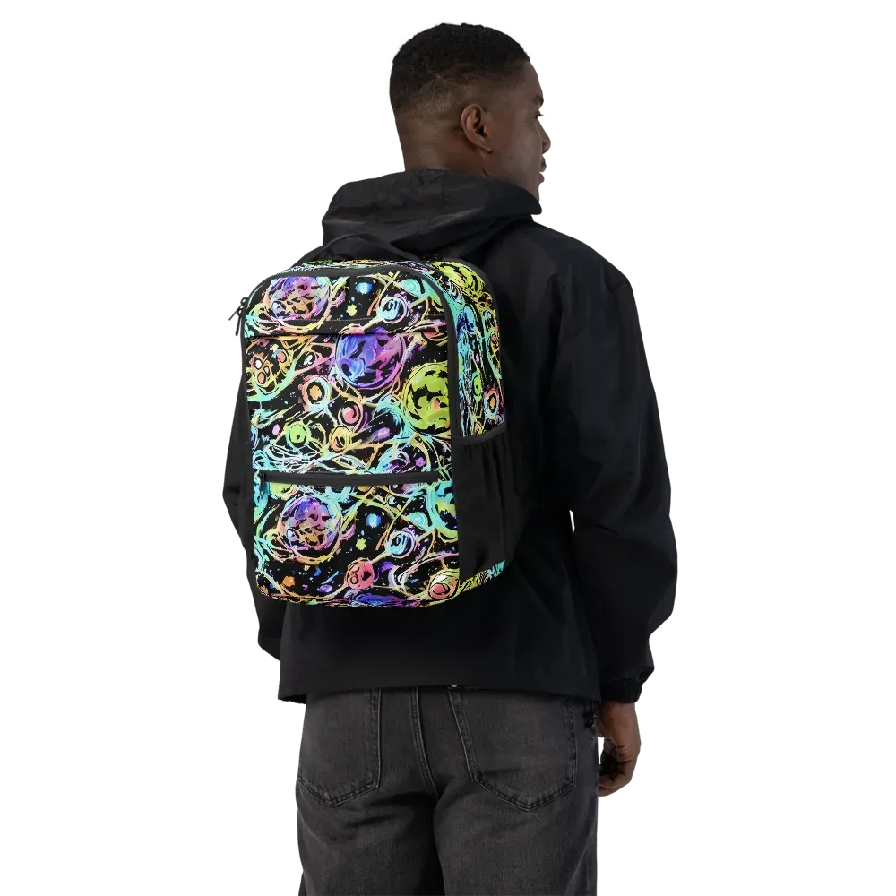 Galactic Jelly on Utility Backpack — Back
