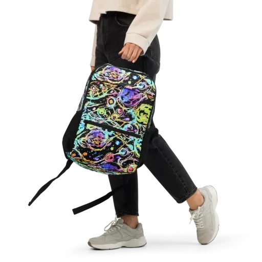 Galactic Jelly on a Utility Backpack
