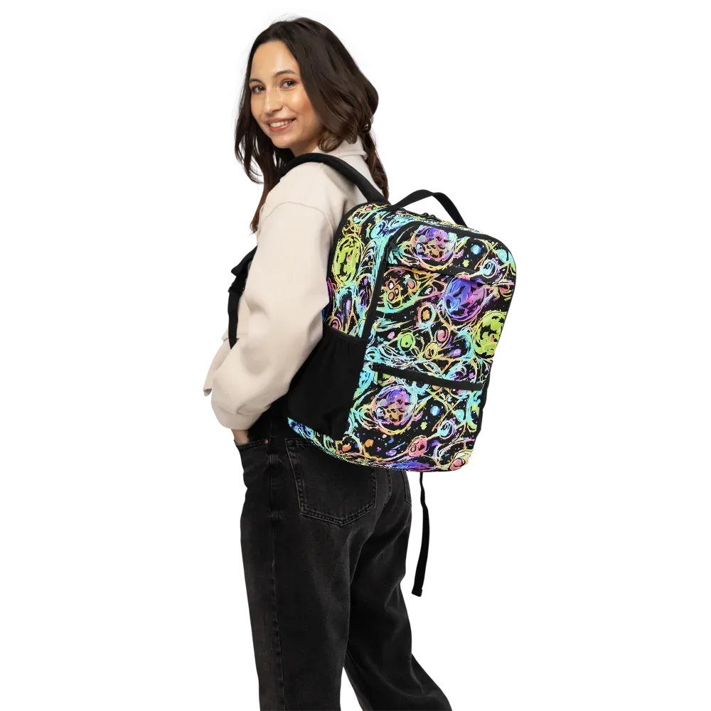 Galactic Jelly on Utility Backpack — Back