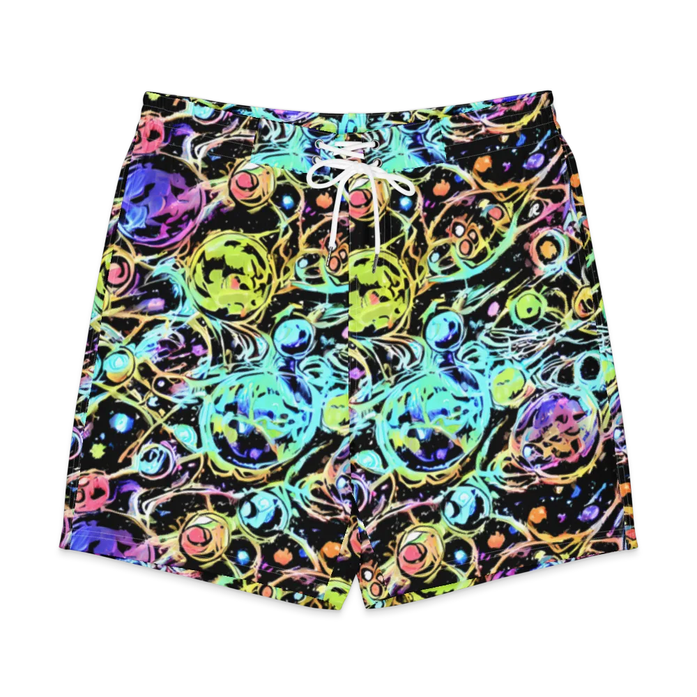 Galactic Jelly on Men's Board Shorts — Front