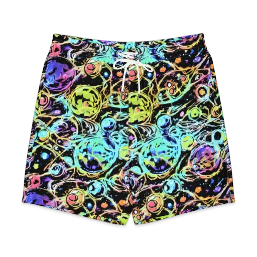 Galactic Jelly on a Men's Board Shorts