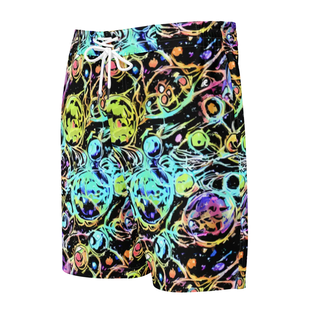 Galactic Jelly on Men's Board Shorts — Front