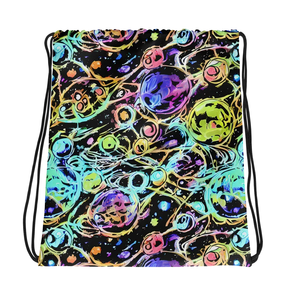 Galactic Jelly on Drawstring Bag — Photo