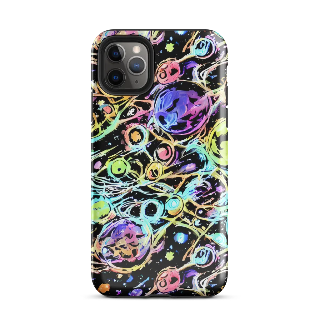 Galactic Jelly on Tough Case for iPhone® — Front