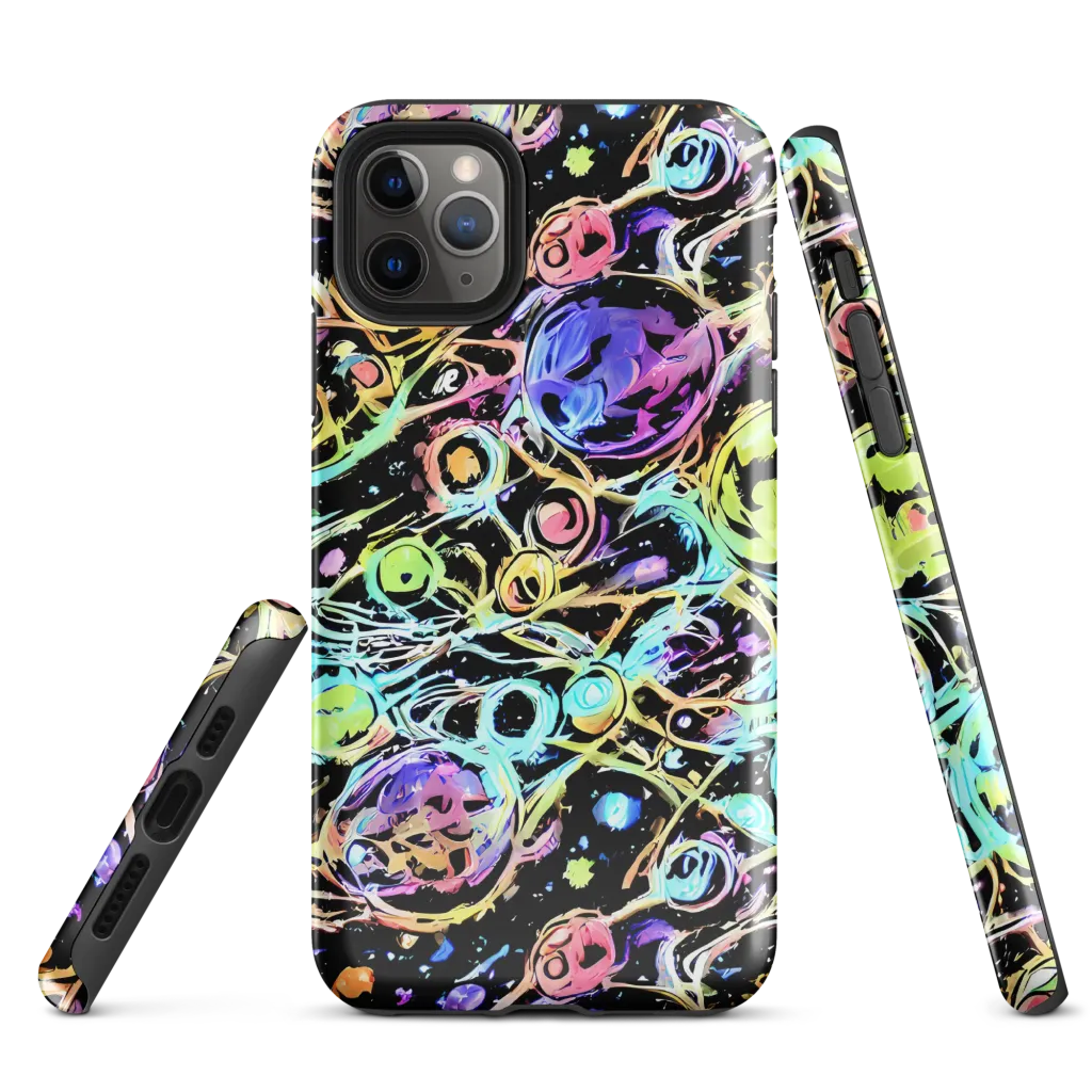Galactic Jelly on Tough Case for iPhone® — Front