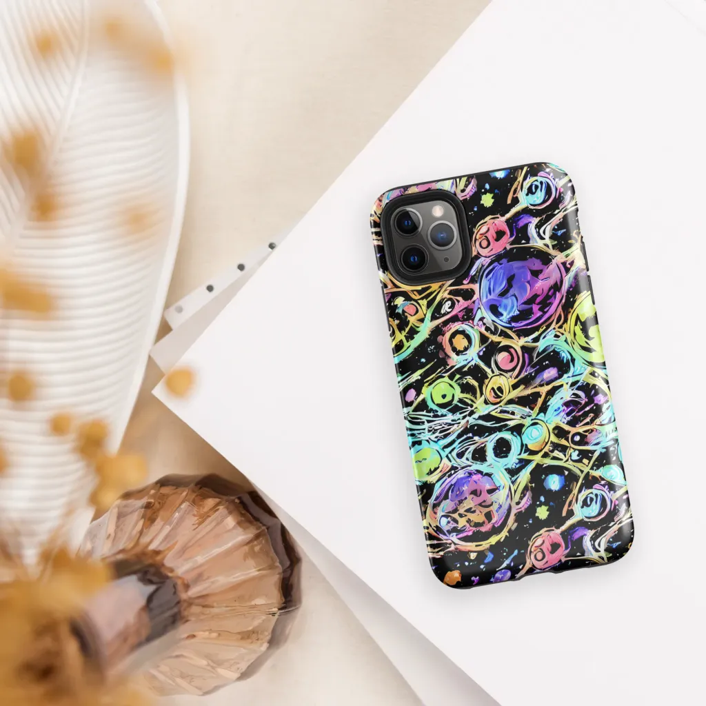 Galactic Jelly on Tough Case for iPhone® — Front