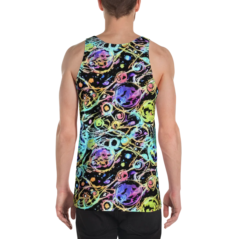 Galactic Jelly on Men's Tank Top — Back