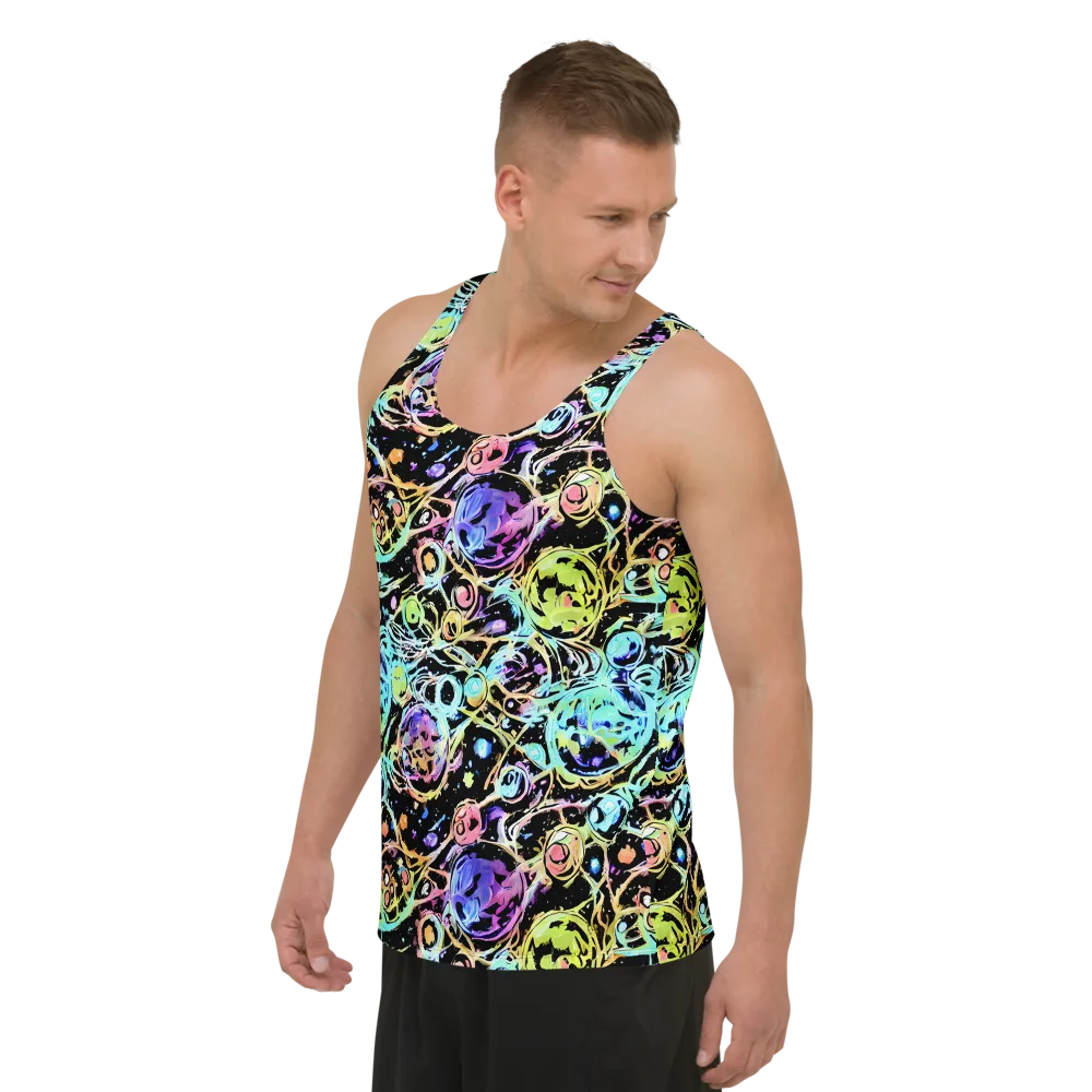 Galactic Jelly on Men's Tank Top — Left Front