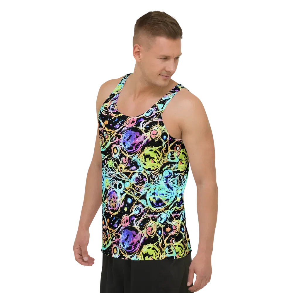 Galactic Jelly on Men's Tank Top — Left Front