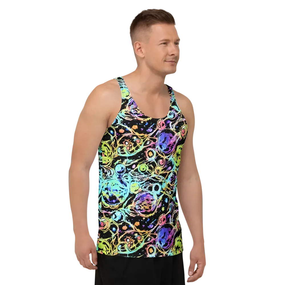 Galactic Jelly on Men's Tank Top — Right Front