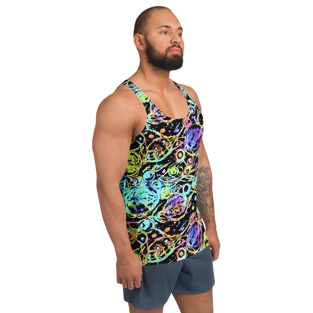 Galactic Jelly on Men's Tank Top — Right Front