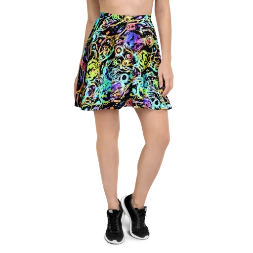 Galactic Jelly on a Skater Skirt