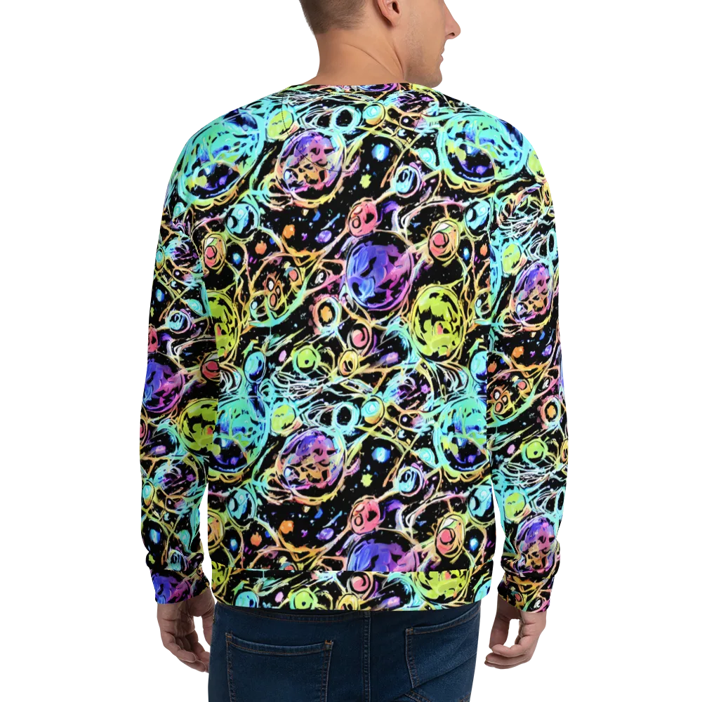 Galactic Jelly on Sweatshirt — Back