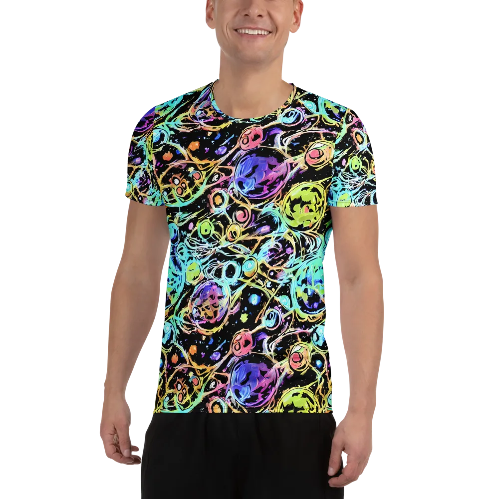 Galactic Jelly on Men's Athletic T-Shirt — Front