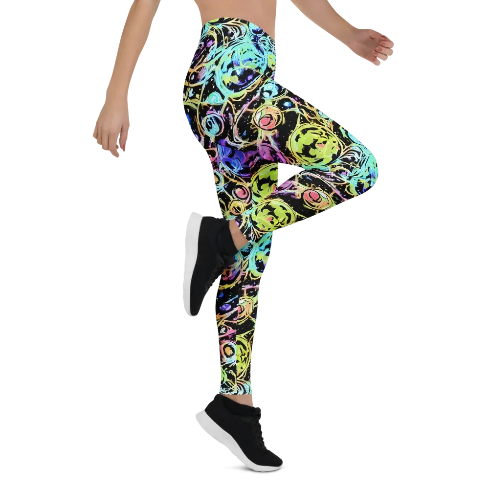 Galactic Jelly on Leggings — Right