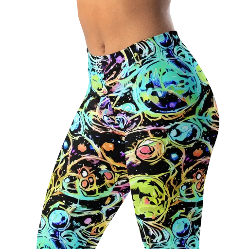 Galactic Jelly on a Leggings