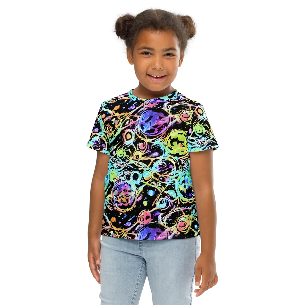 Galactic Jelly on Kids Crew Neck T-Shirt — Front