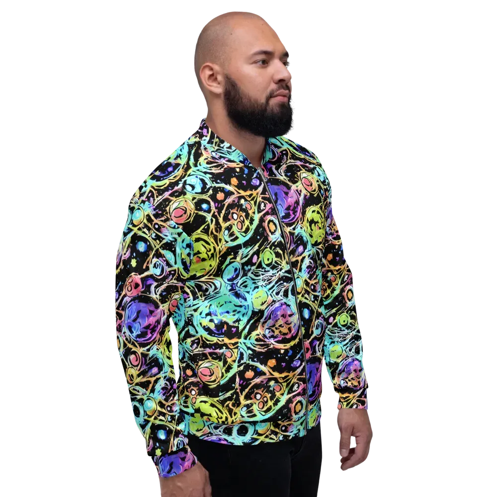 Galactic Jelly on Bomber Jacket — Right