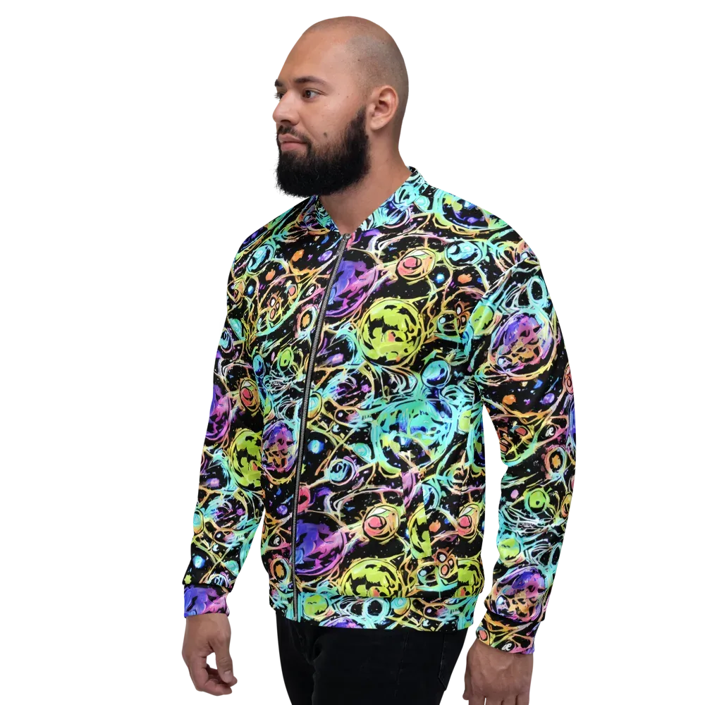 Galactic Jelly on Bomber Jacket — Left