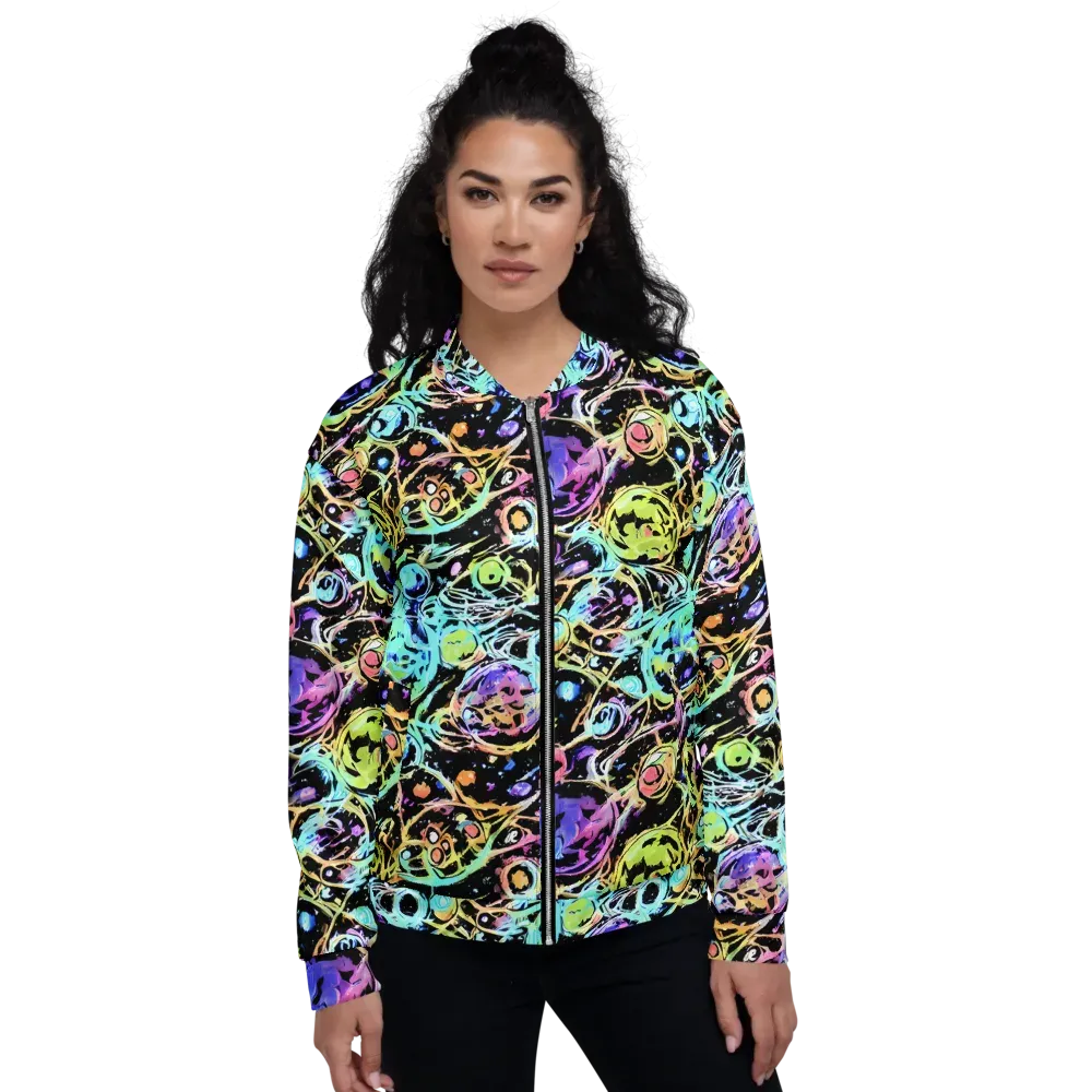 Galactic Jelly on Bomber Jacket — Front