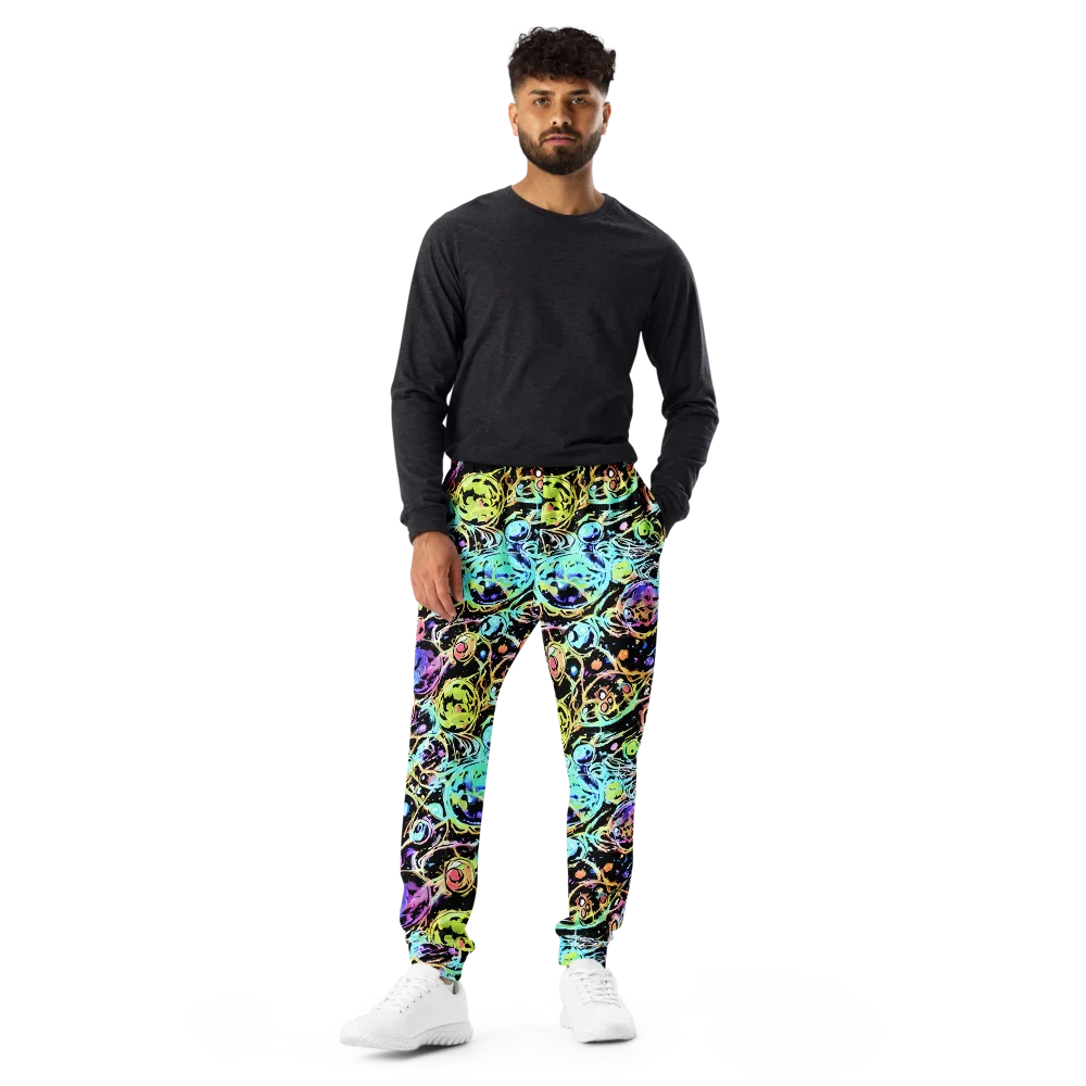 Galactic Jelly on Men's Joggers — Front