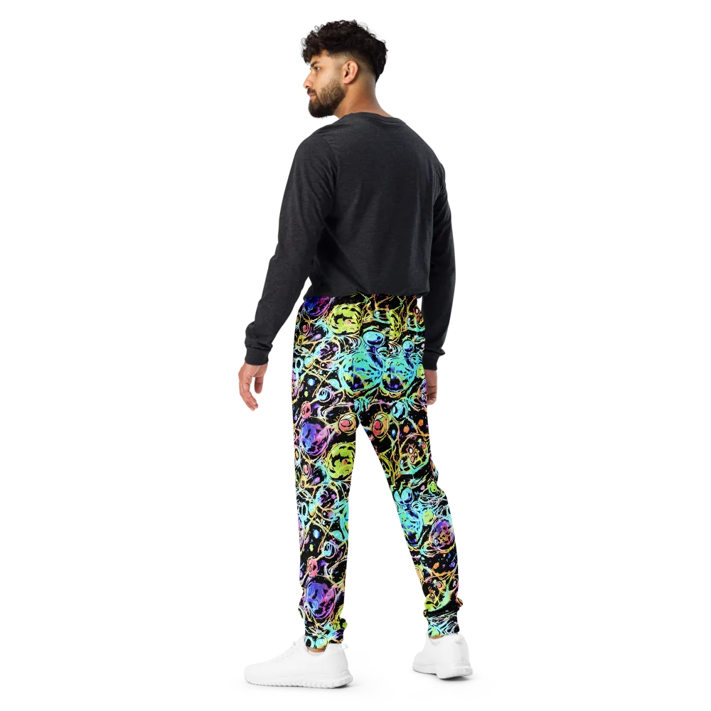 Galactic Jelly on Men's Joggers — Back