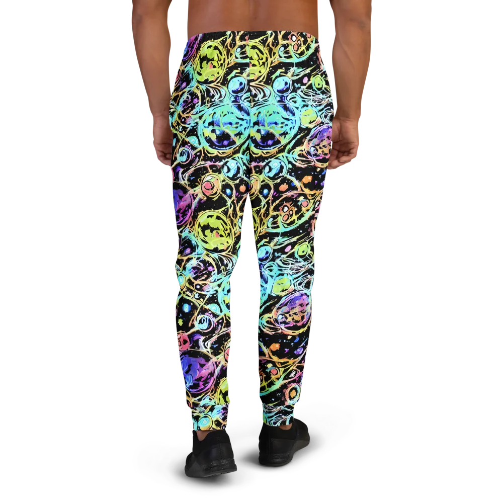 Galactic Jelly on Men's Joggers — Back