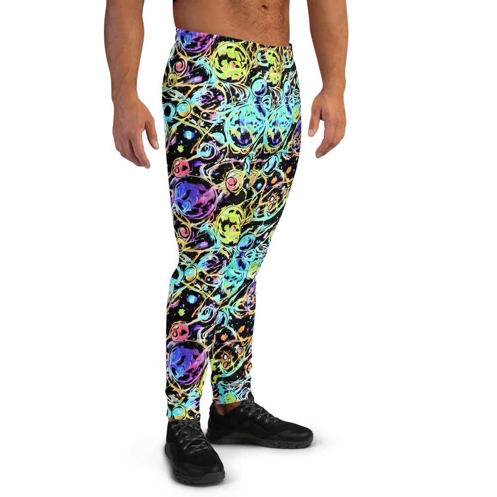 Galactic Jelly on Men's Joggers — Right