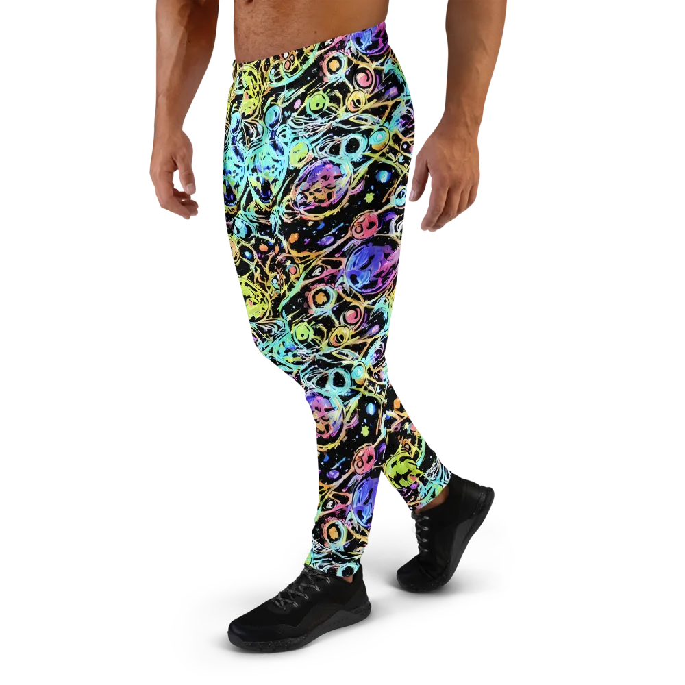 Galactic Jelly on Men's Joggers — Left