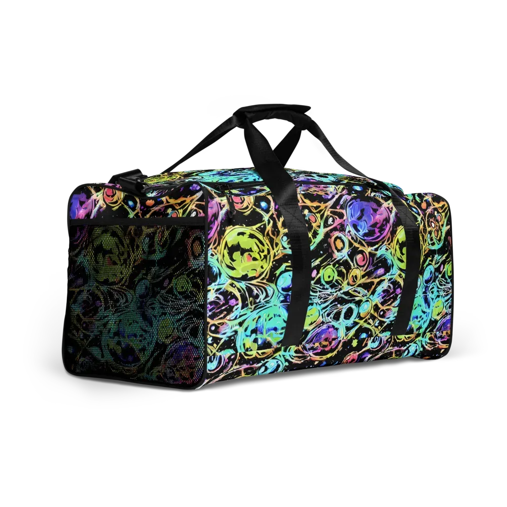 Galactic Jelly on Duffle Bag — Right Front